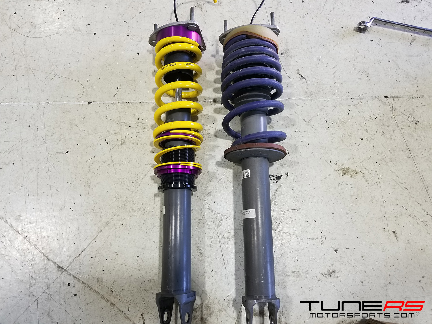 Porsche 991 Turbo S KW H.A.S Conversion & Powerflex LCA Bushing Install